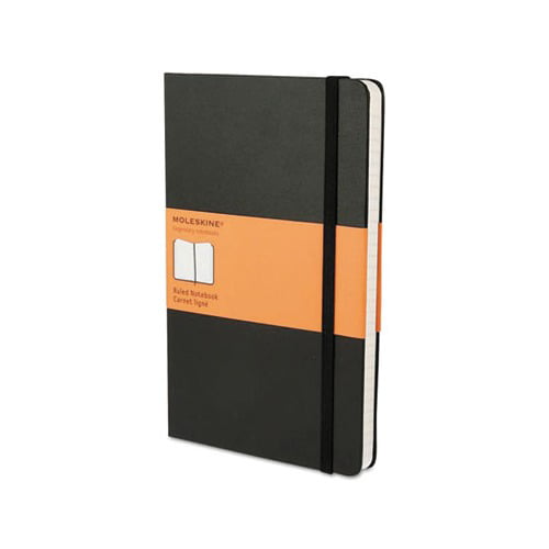 Moleskine Large Ruled Hardcover Notebook Black