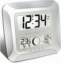 Technoline WS8118 Digital Wall Clock - Outdoor temperature and Moonphase display