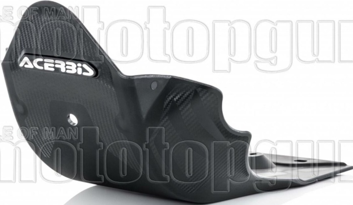Acerbis Black Mx Style Skid Plates - (2690690001)