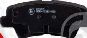 FEBI BILSTEIN BRAKE PAD SET, DISC BRAKE REAR HYUNDAI KIA OPIRUS SONATA TUCSON