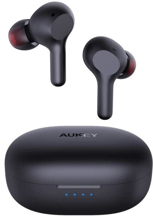 AUKEY EP-T25 Bluetooth 5.0, Built-in Microphone True Wireless Earbuds - Black