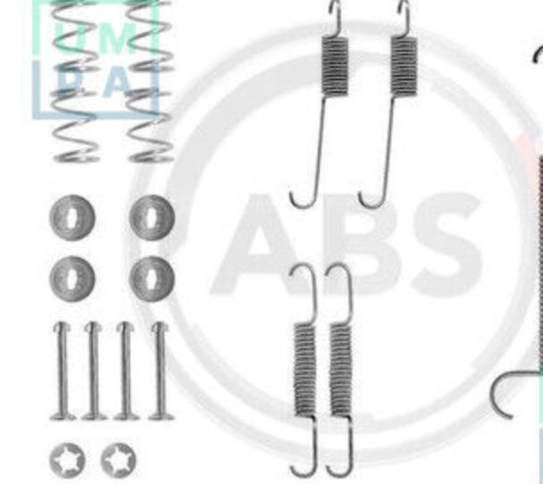 Original A.B.S. Accessory Set Brake Shoes 0746Q for Opel