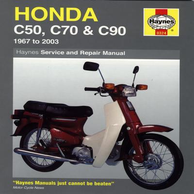 Honda C50, C70 & C90 (67 - 03) Haynes Repair Manual by Jeremy... - 9781844253753