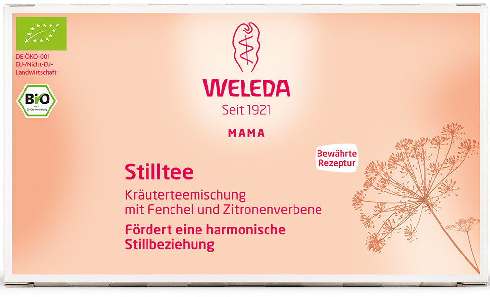 Weleda Nursing Tea Natural Organic For Milk & Lactation of Breastfeeding Mothers