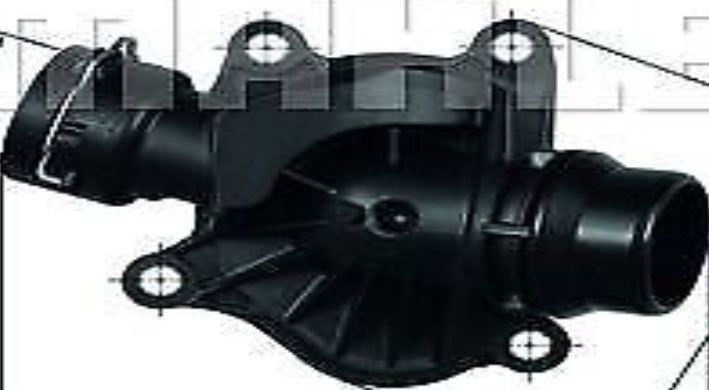 THERMOSTAT COOLANT TI 234 88 FOR BMW 1/E87/E9/5/E6/Convertible/E88/X6/SAC/E7 - Image 7