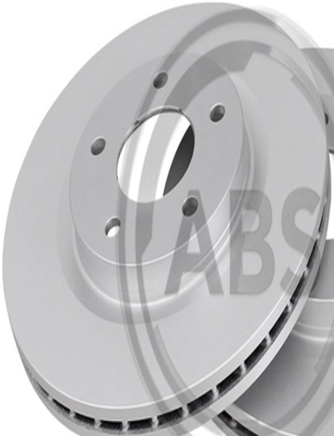 2x Original A.B.S. Brake Disc 17881 for Chrysler Citroën Dodge Jeep Lancia