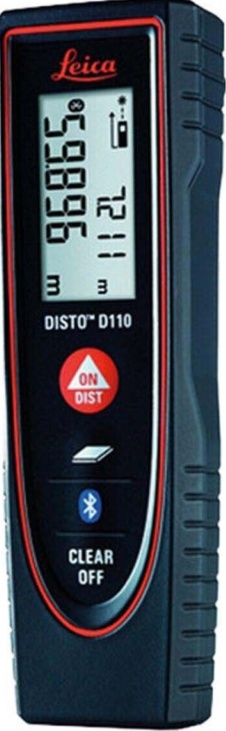 Leica DISTO D110 60m Laser Measure with Bluetooth & Free App IP54