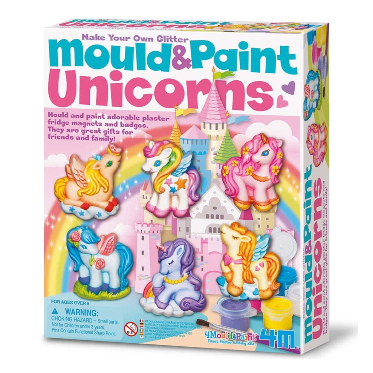 Mould & Paint Glitter Unicorn