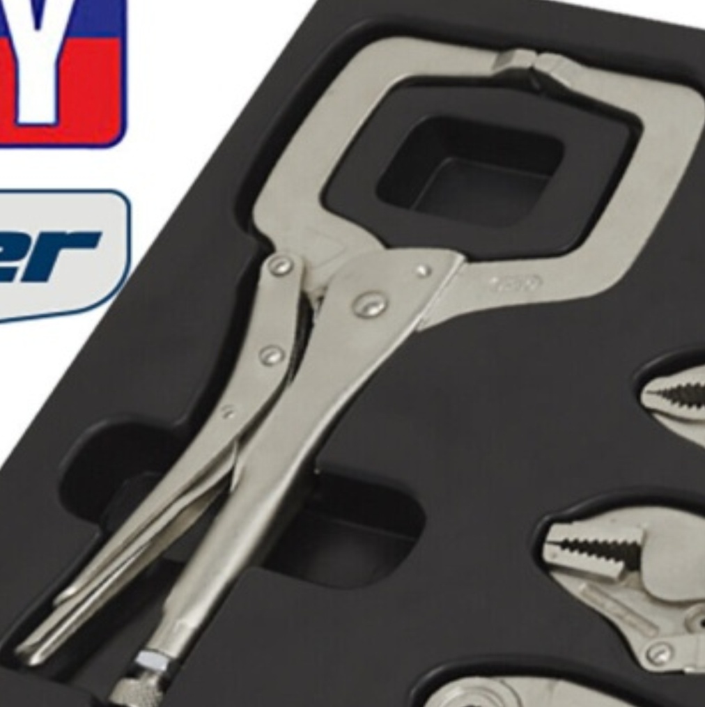 Sealey AK6800 Premier Locking Pliers Set 10pc