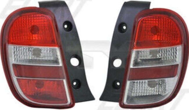Left TYC 11-12378-01-9 Combination Rearlight for NISSAN
