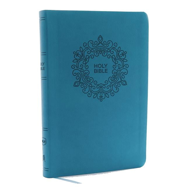 NKJV, Value Thinline Bible, Large Print, Turquoise Leathersof... - 9780718075651
