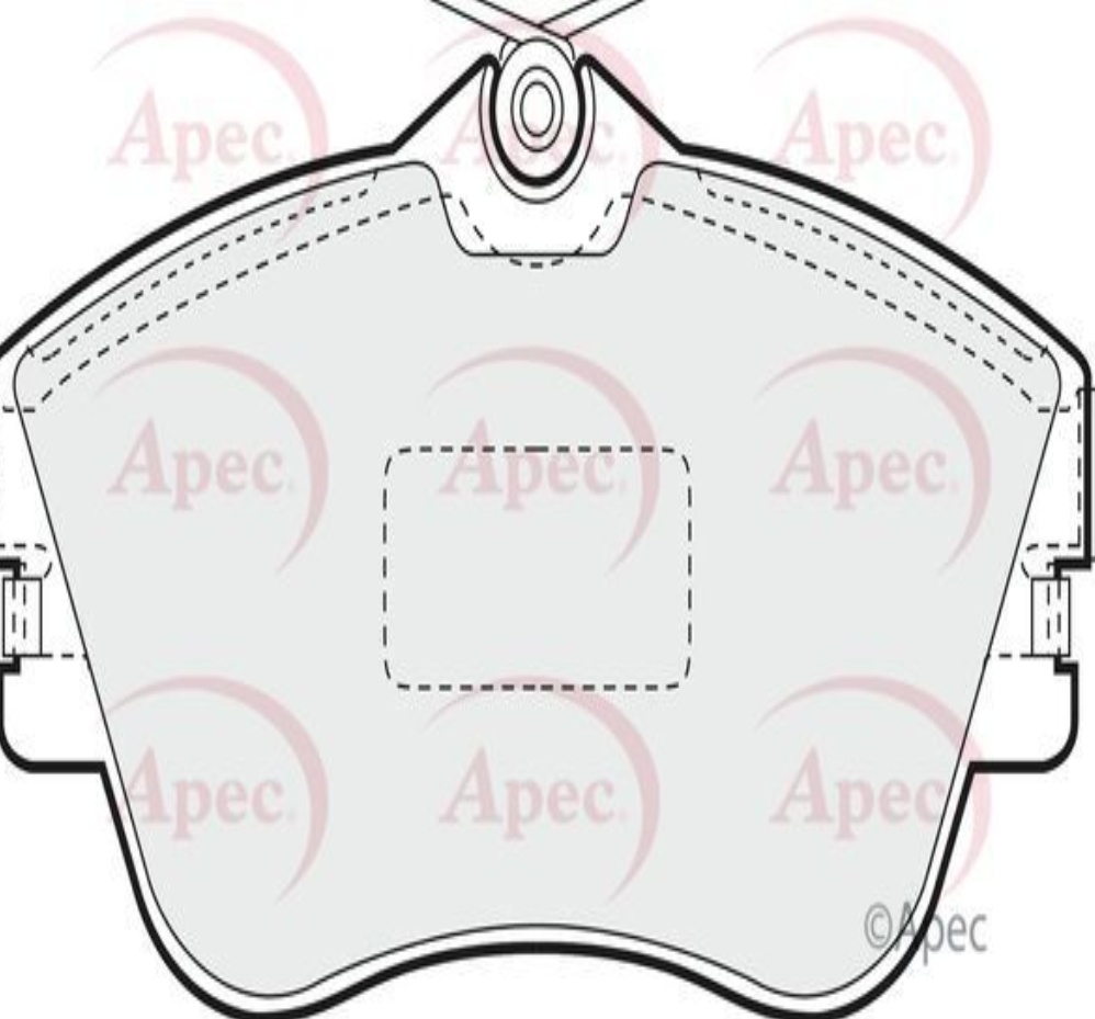 APEC FRONT BRAKE PAD SET DISC BRAKE FOR VW TRANSPORTER