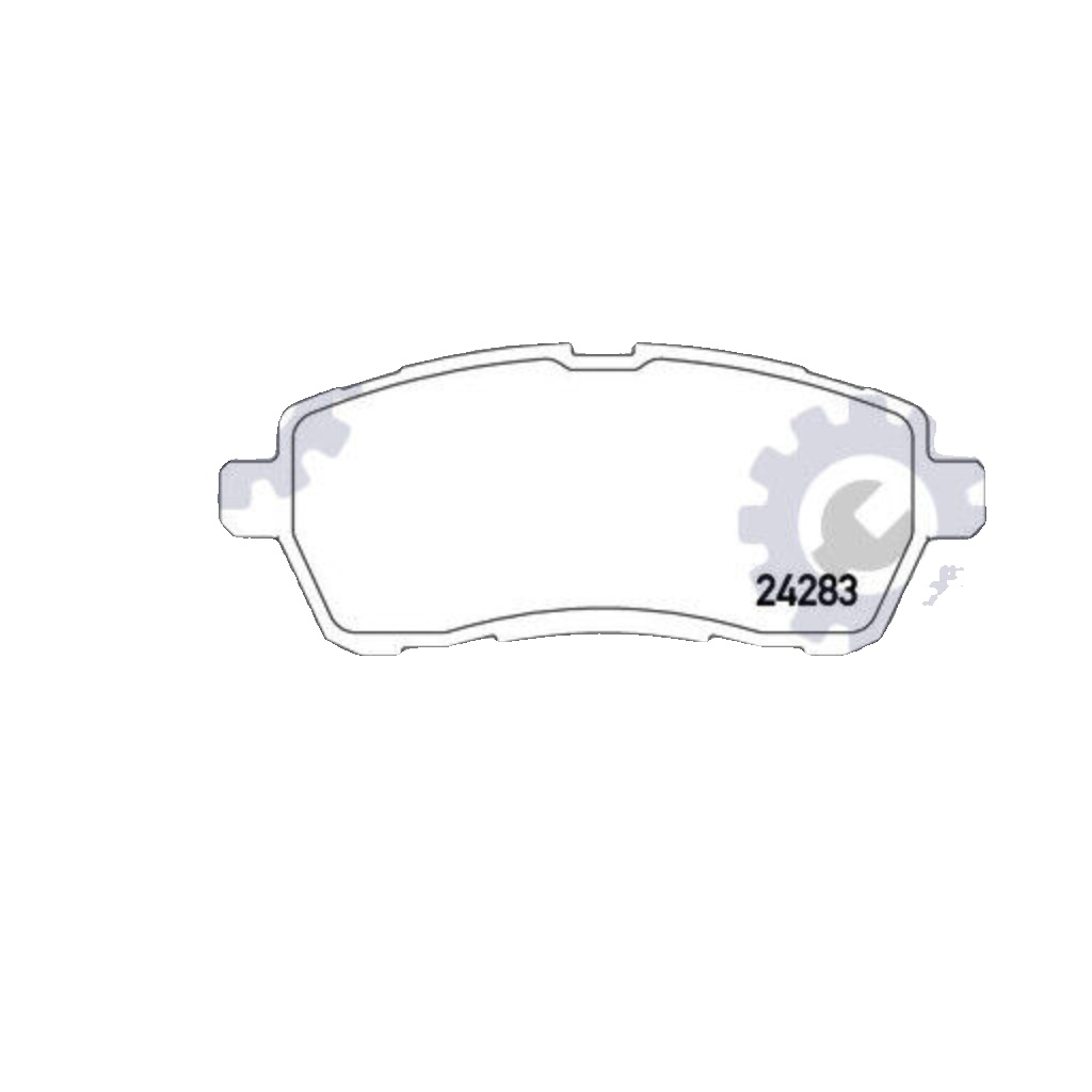 KIT PASTIGLIE FRENO ANTERIORI BREMBO PER FORD FIESTA V FUSION 1.25 1.4 -1.6 TDCI