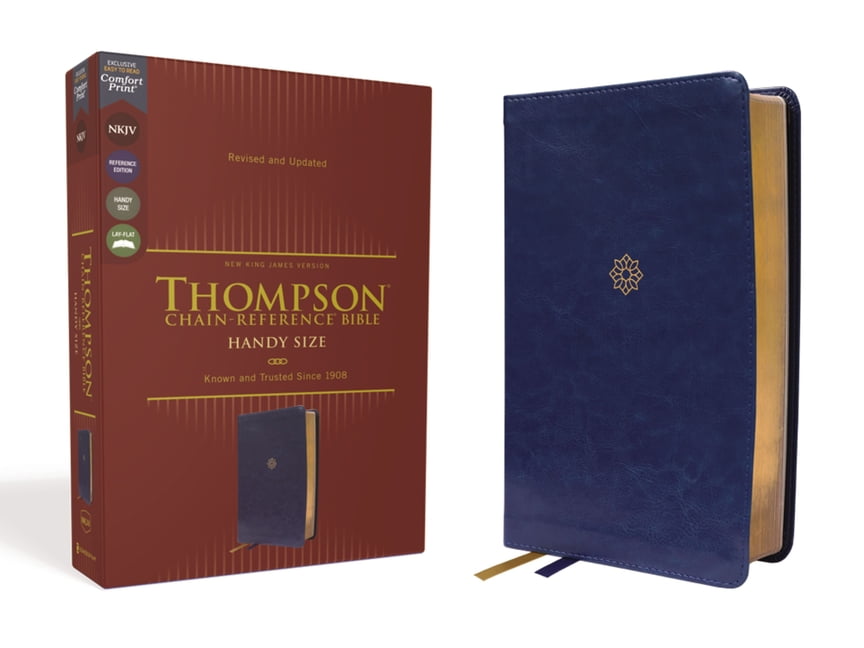 NKJV, Thompson Chain-Reference Bible, Handy Size, Leathersoft... - 9780310459293