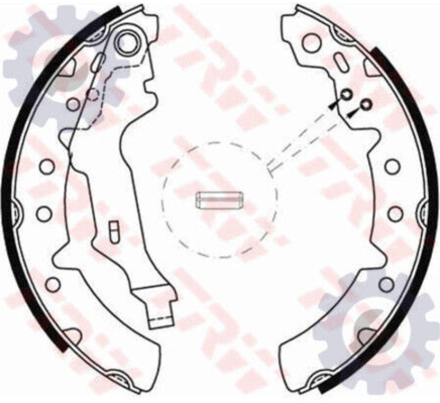 Fits TRW GS8603 HAM JAWS. 200X35  ⭐UK Stock⭐