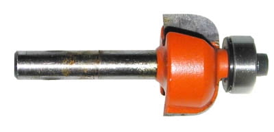 CMT Cove Router Bit - 4.75mm radius x 1/4 shank