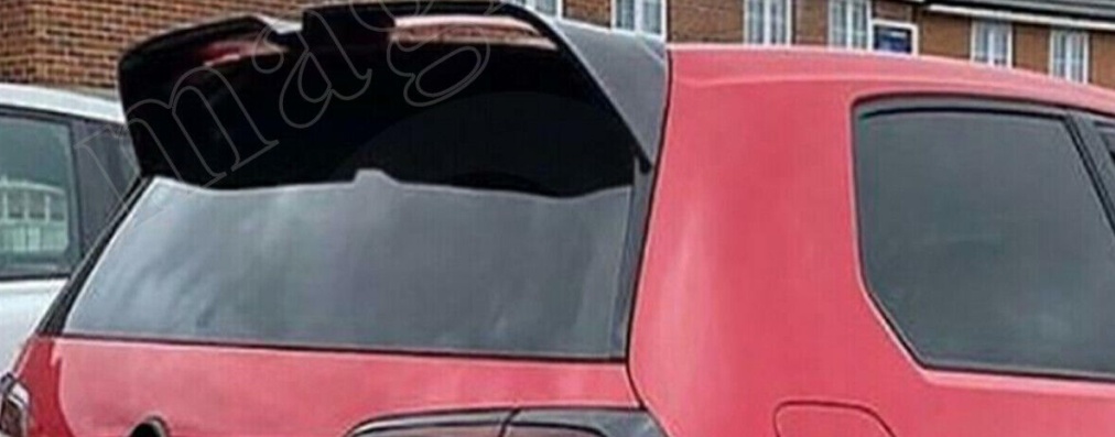Carbon Look Boot Spoiler FOR VW Golf R GTD GTI Oettinger Style MK7 MK7.5 2014-20