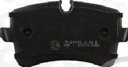 116016 FEBI BILSTEIN Brake Pad Set, disc brake for AUDI,AUDI (FAW),PORSCHE
