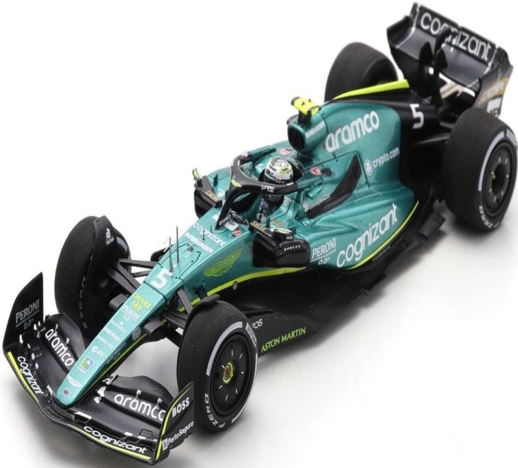 Spark Models ASTON MARTIN AMR22 ASTON MARTIN ARAMCO COGNIZANT F1 TEAM ABU  S8552