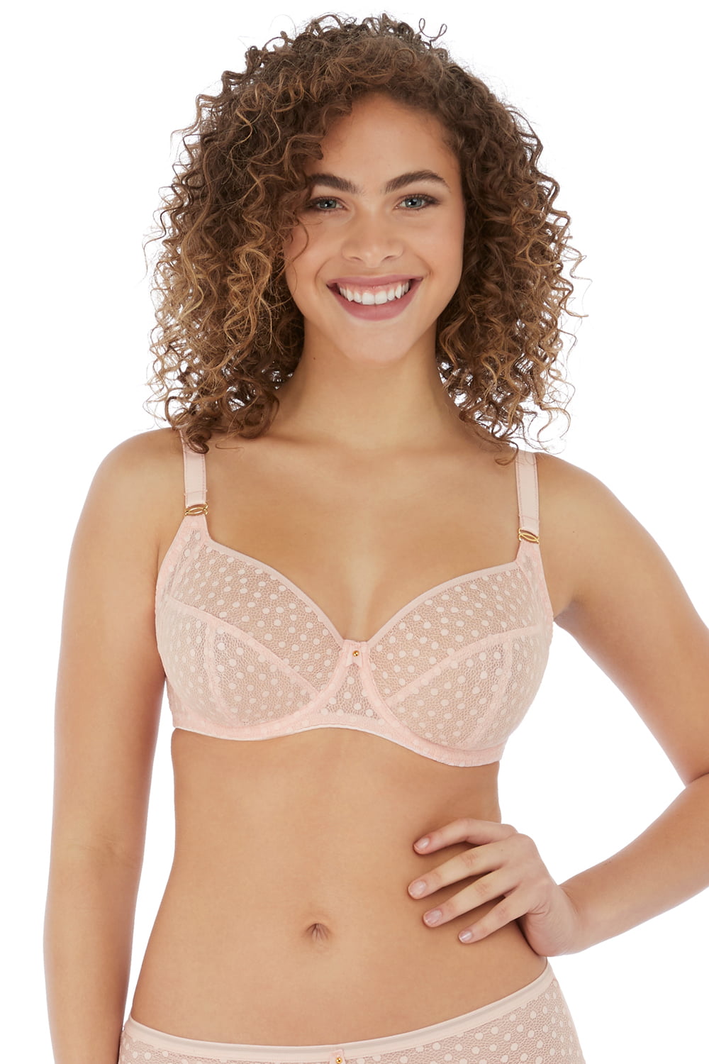 Freya Women's Pink Starlight Side Support Bra In 32Dd