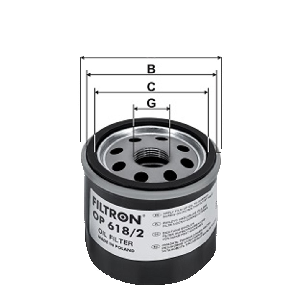 Fits FILTRON OP 618/2 OIL FILTER   ⭐UK Stock⭐
