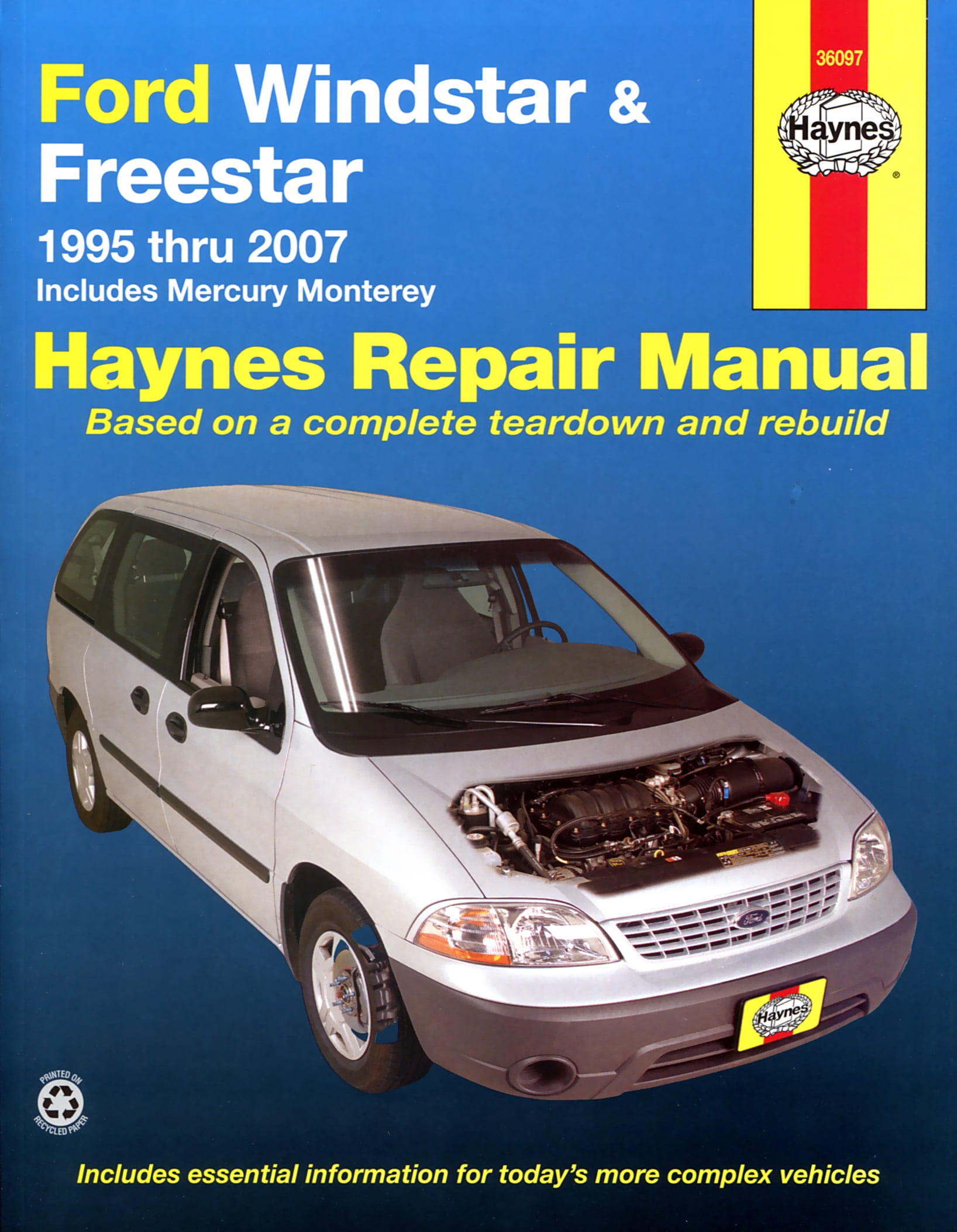 Ford Windstar (1995-2003) & Freestar & Mercury Monterey (2004... - 9781563927652