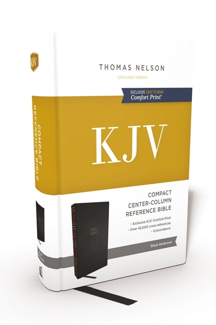KJV Holy Bible: Compact Bible with 43,000 Center-Column Cross... - 9781400333110