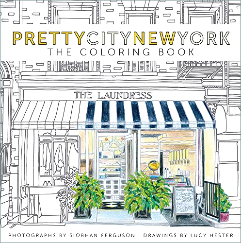 prettycitynewyork: The Coloring Book by Siobhan Ferguson, Luc... - 9780750997218