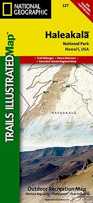 Haleakala National Park Map  Trails illustrated national geographic