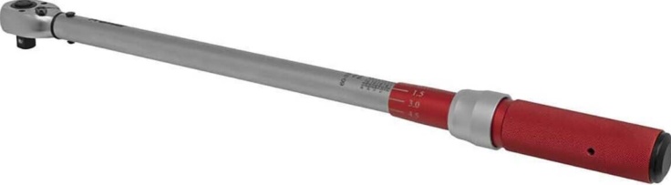 Sealey Torque Wrench Micrometer Style 1/2"" Drive 60-330Nm Calibrated in EVA Tray