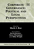 Corporate Governance: Political and Legal Perspectives Roe Hardback Edward Elgar