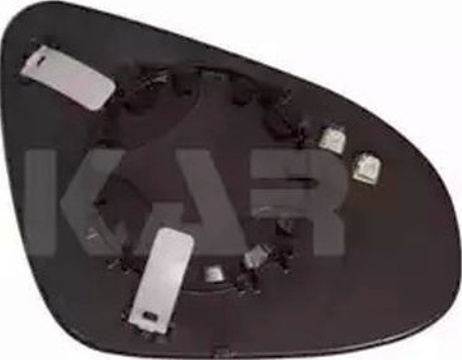 Left ALKAR 6431279 Mirror Glass, outside mirror for TOYOTA
