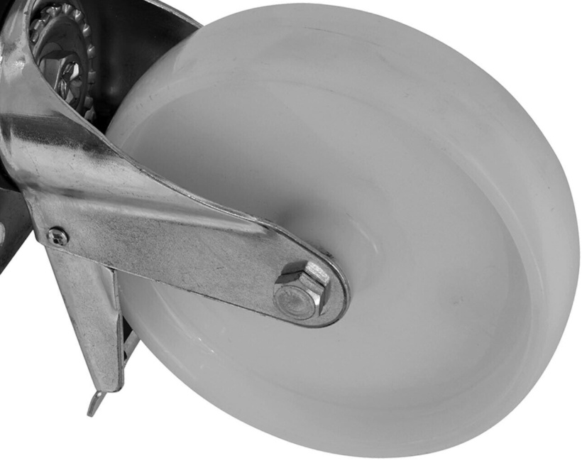 Sealey SCW4125SPLEM 125mm Castor Wheel with Swivel Plate & Total Lock