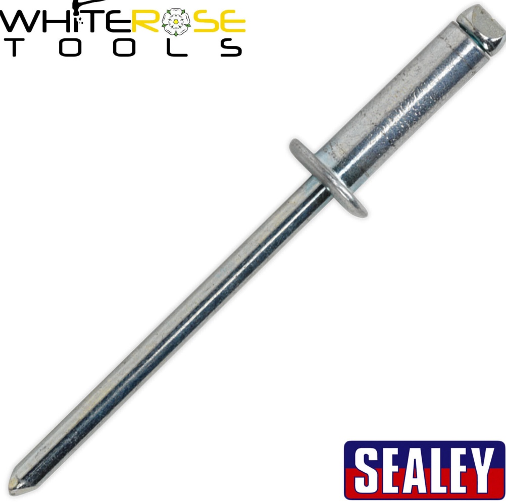 Sealey RS48615 Steel Standard Flange Rivet 4.8 x 16.5mm - Pack of 200