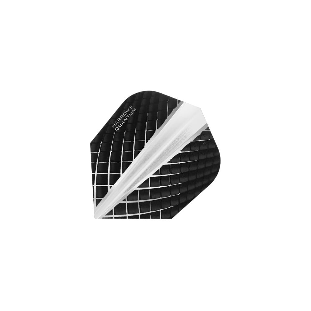 HARROWS Dart Flights - 100 Micron - Quantum - Charcoal
