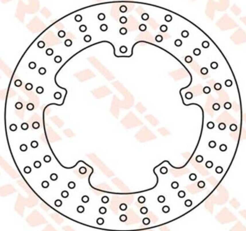 TRW MST 392 Brake Disc For Motorcycle Parts Accessories Replacement Parts