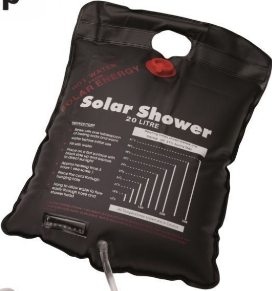 Easy Camp Solar Shower - Camping Shower Hiking - 2025 Model NEW