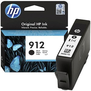 Genuine HP 912 Black Original Ink Cartridge - Standard