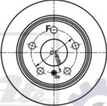 2x New Brake Disc for MERCEDES-BENZ:414,W168,VANEO,A-CLASS,A-CLASS MONOCAB