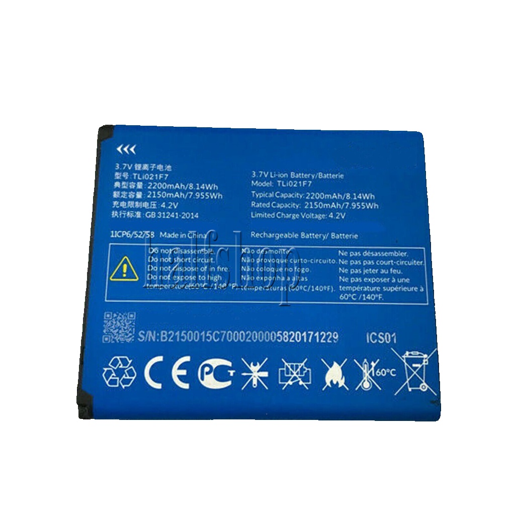 NEW FOR Alcatel TLi021F7 Battery For Alcatel 2200mAh Akku Akku