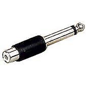 Stagg Male Mini Phone-Plug/Female RCA Adaptor x 2