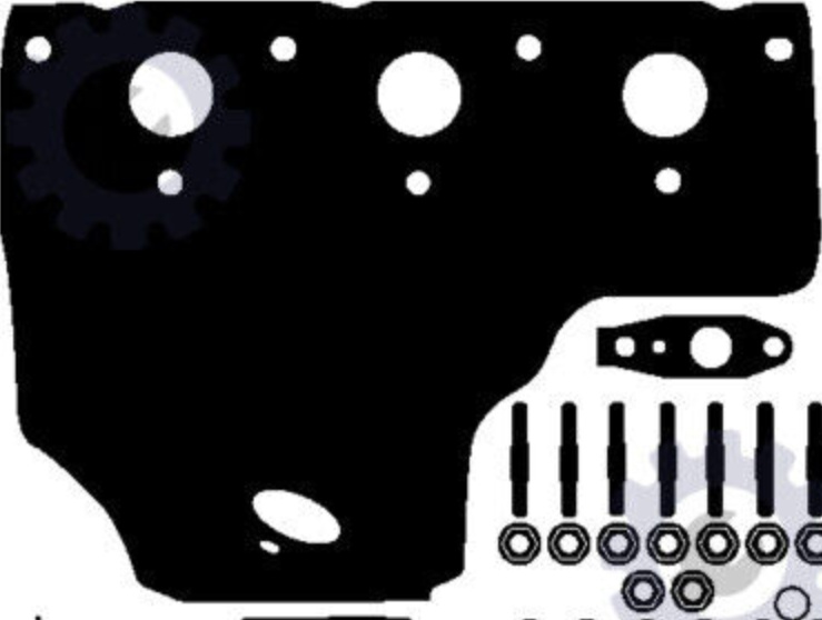 ELRING 008.702 Gasket, oil sump for OPEL,VAUXHALL