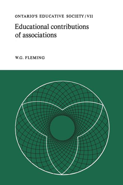Educational Contributions of Associations - 9781487598662