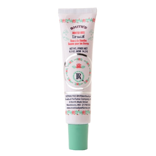 1 ROSEBUD Smith's Minted Rose Lip Balm Tube 0.5 oz ""RB-MINT"" Joy's cosmetics