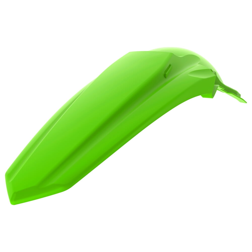 Polisport Rear Fender, Lime Green KX125/250 For Motorcycle Parts