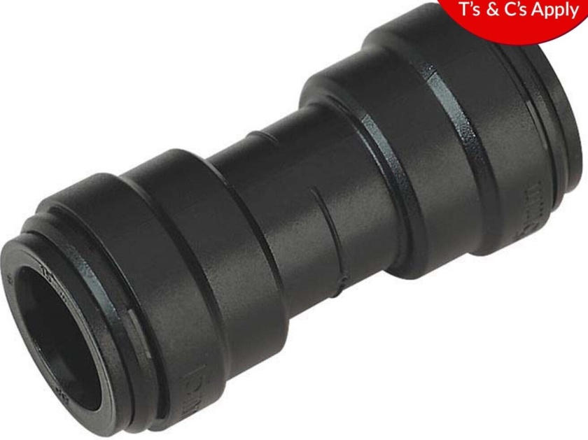 Sealey CAS15SC Speedfit Straight Connector 15mm - Pack of 5