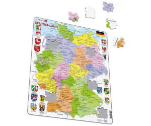 Deutschland (politisch) (Kinderpuzzle) | Spiel | 2021 | Larsen - Image 5