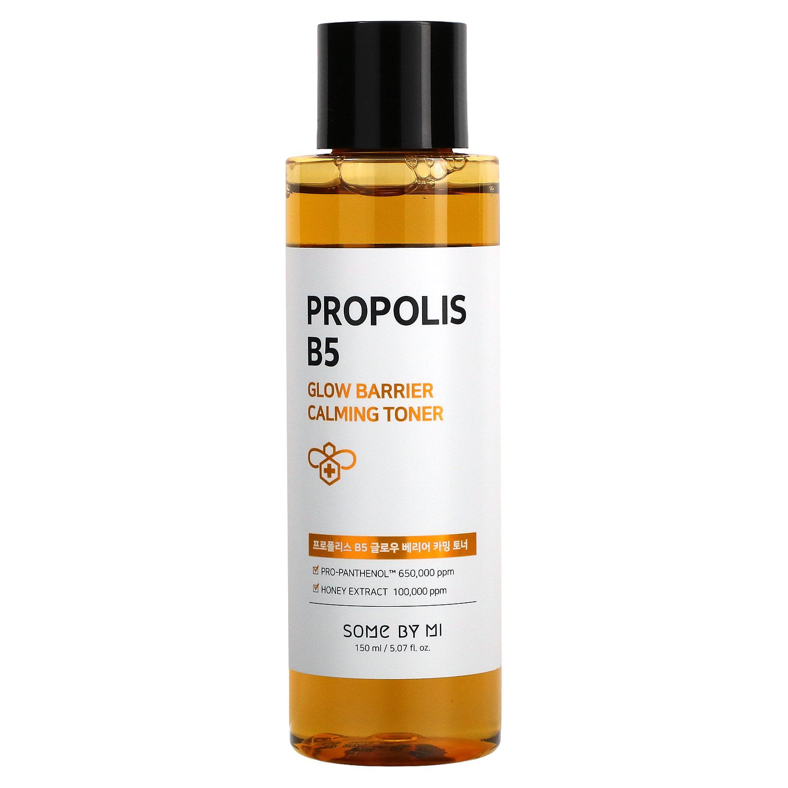 Some By Mi Propolis B5 Glow Barrier Calming Toner - 5.07Oz, 150Ml - Made From Propolis And Panthenol For Glass Skin - Skin