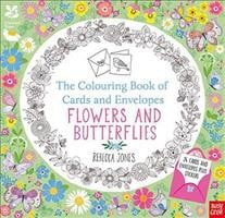 National Trust: The Colouring Book of Cards and Envelopes - Flowers and Butterflies