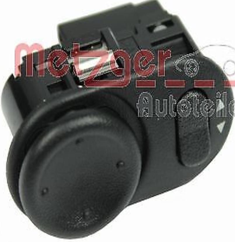 METZGER 0916233 Switch, mirror adjustment for OPEL